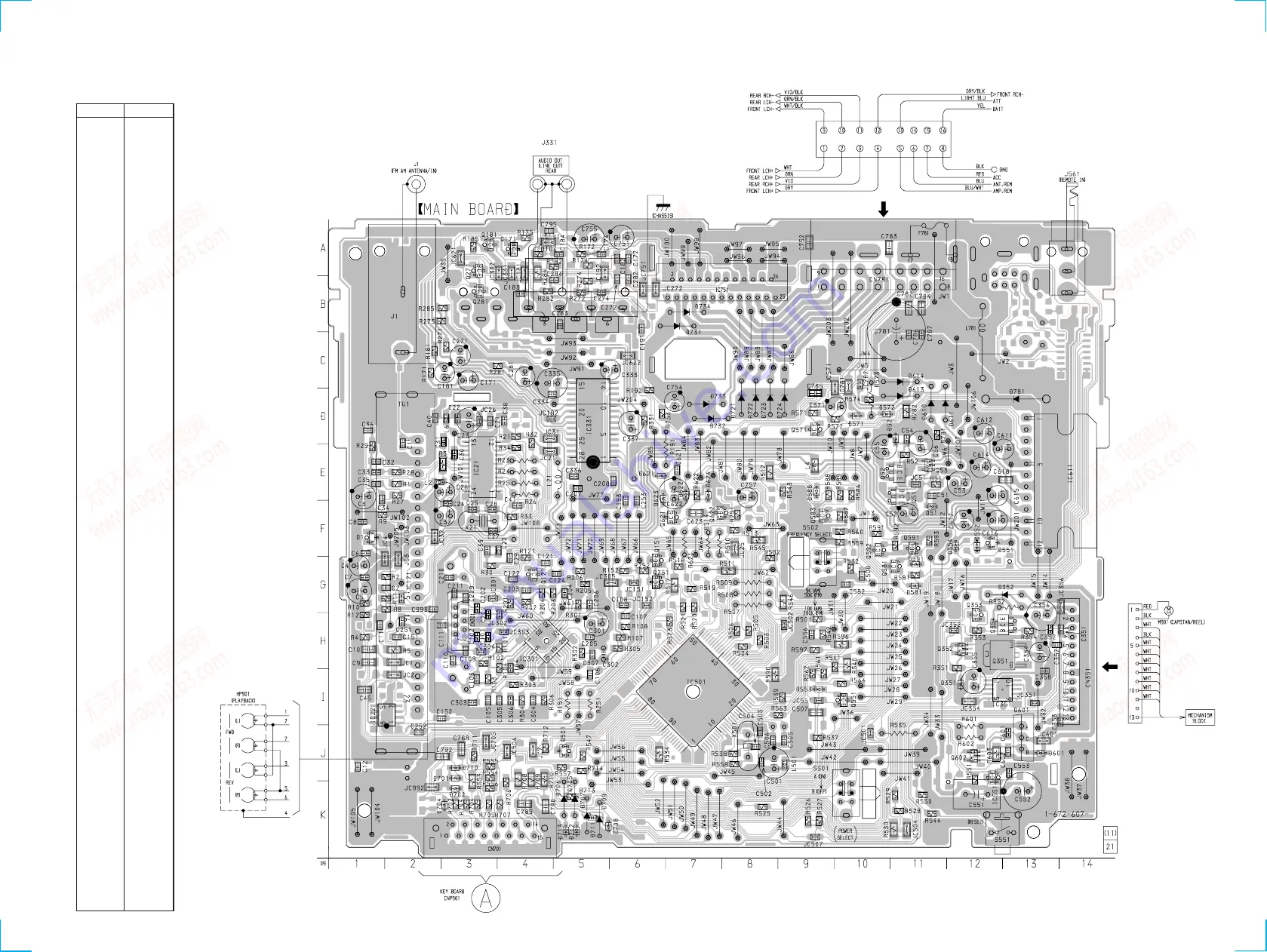 Sony XR-4900 Service Manual Download Page 19