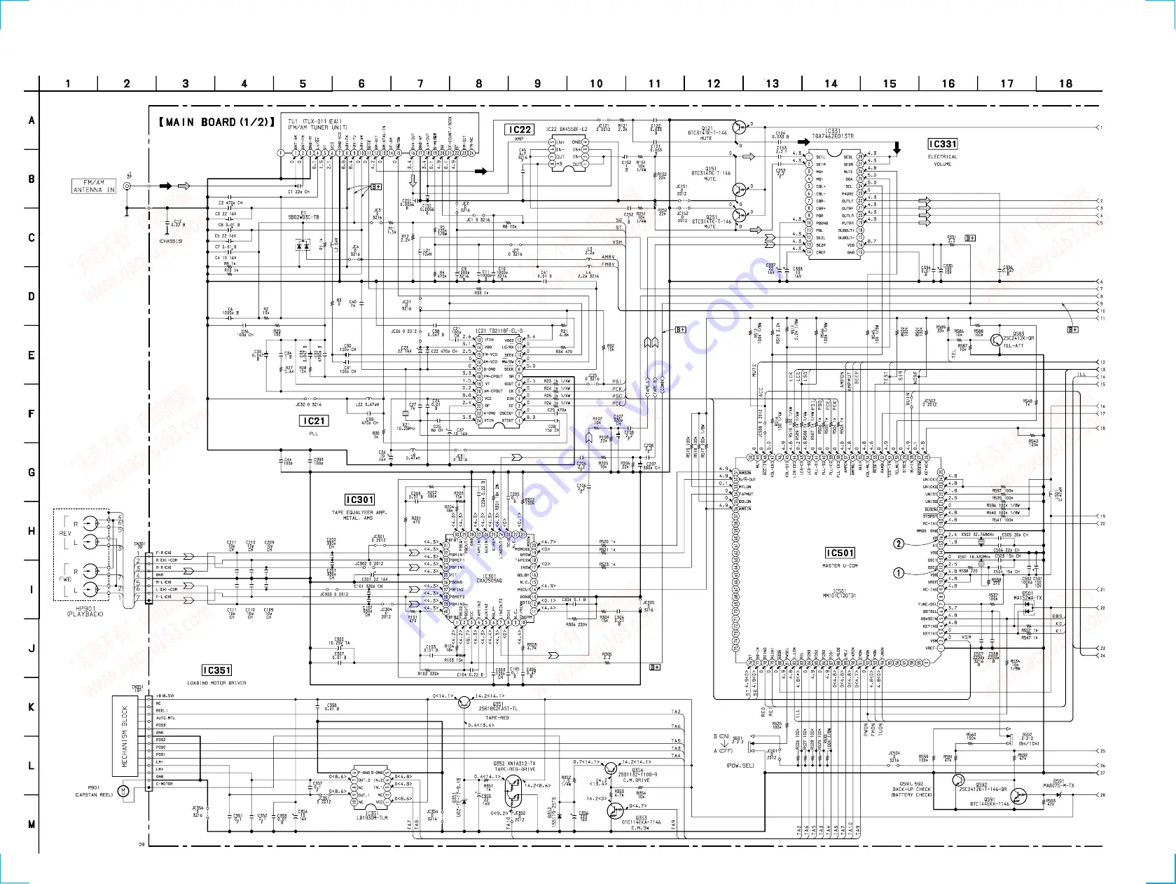 Sony XR-4900 Service Manual Download Page 20