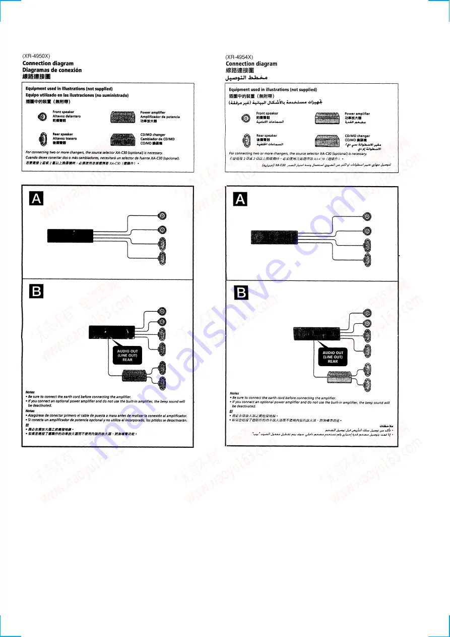 Sony XR-4950X Service Manual Download Page 12