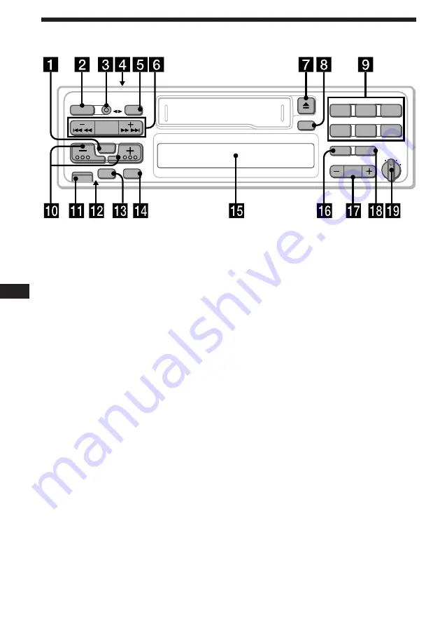 Sony XR-5790R Operating Instructions Manual Download Page 48