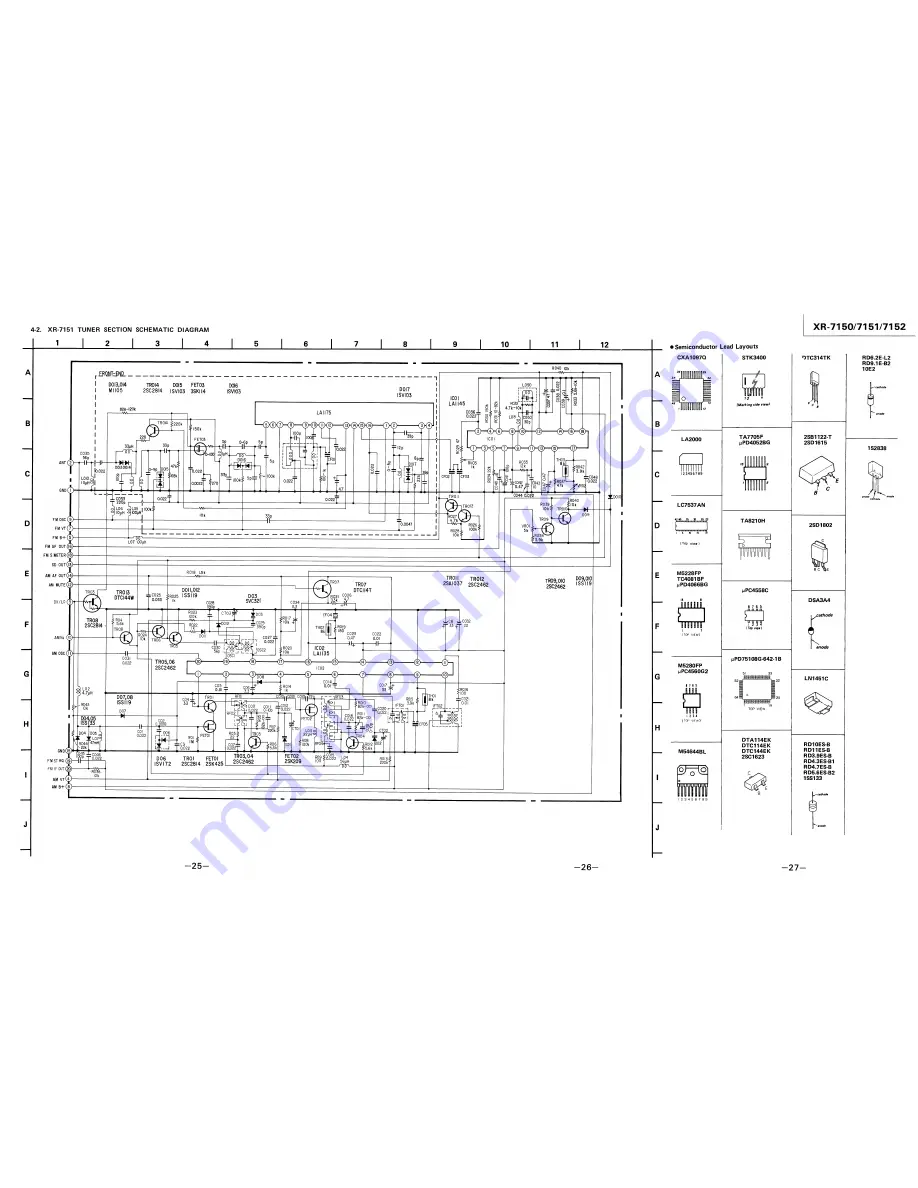 Sony XR-7150 Service Manual Download Page 22