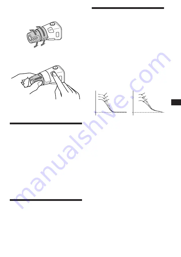 Sony XR-C453RDS Operating Instructions Manual Download Page 13