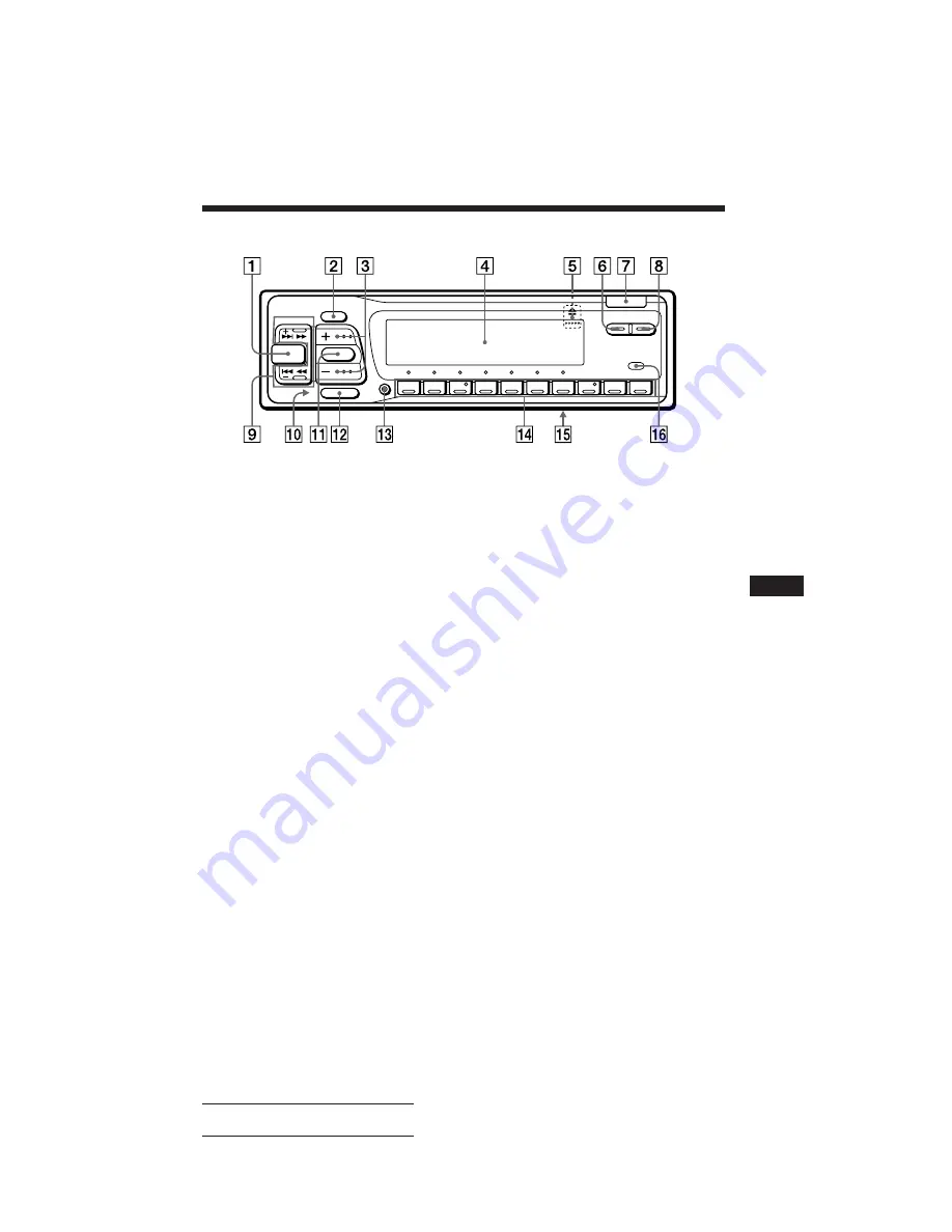 Sony XR-C503 Operating Instructions Manual Download Page 63