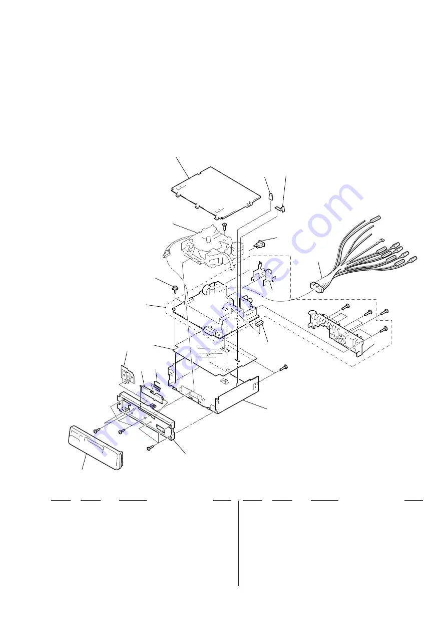 Sony XR-C5100 Service Manual Download Page 25