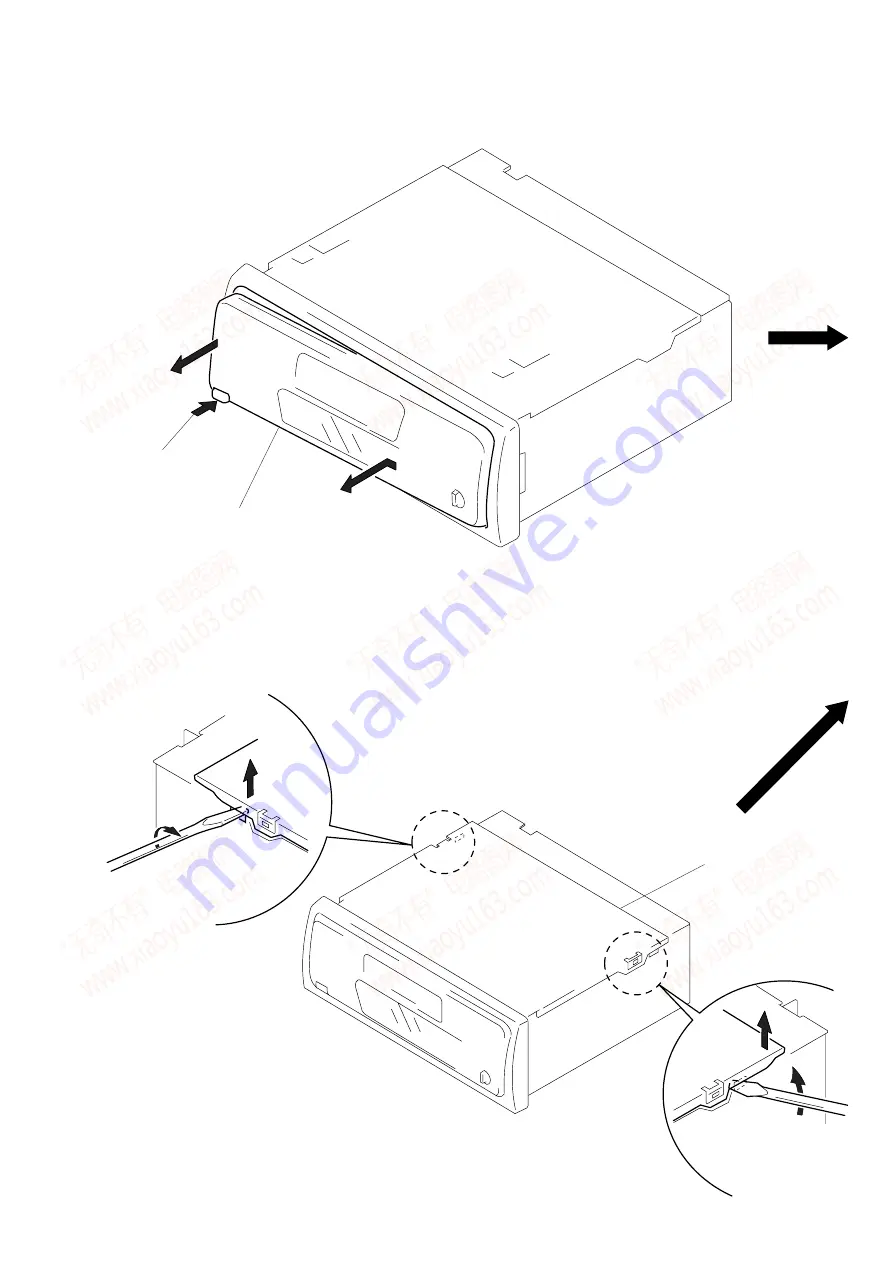 Sony XR-C540RDS Service Manual Download Page 9