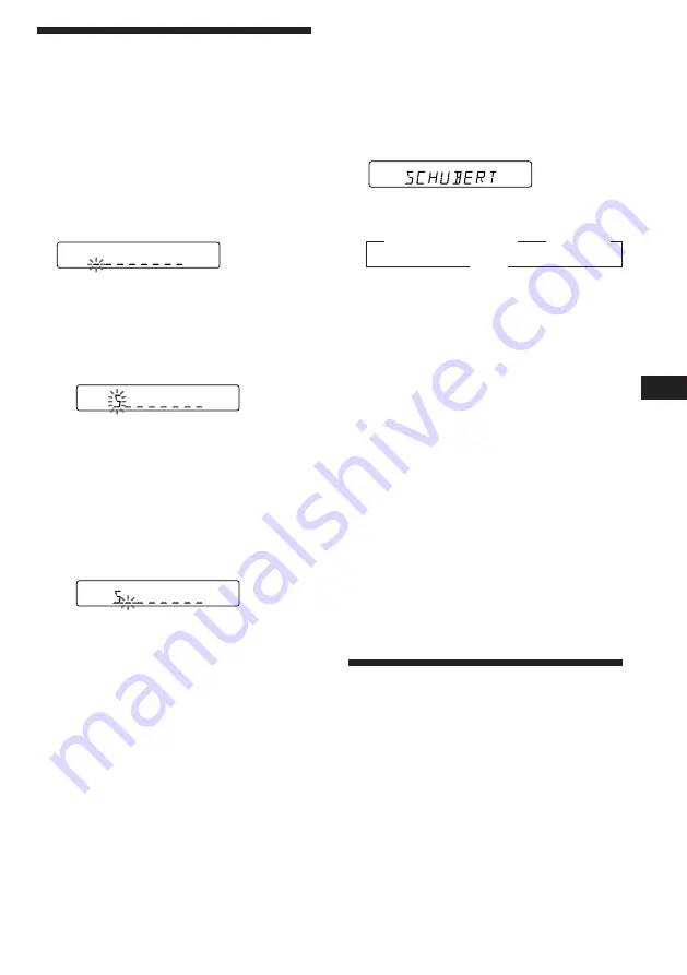 Sony XR-C6090 Operating Instructions Manual Download Page 13