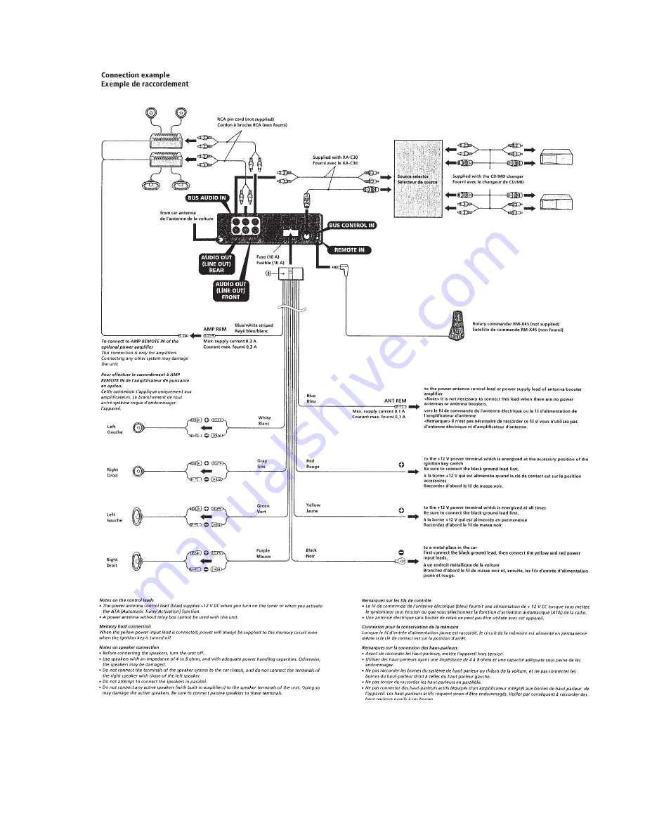 Sony XR-C6120 Service Manual Download Page 7