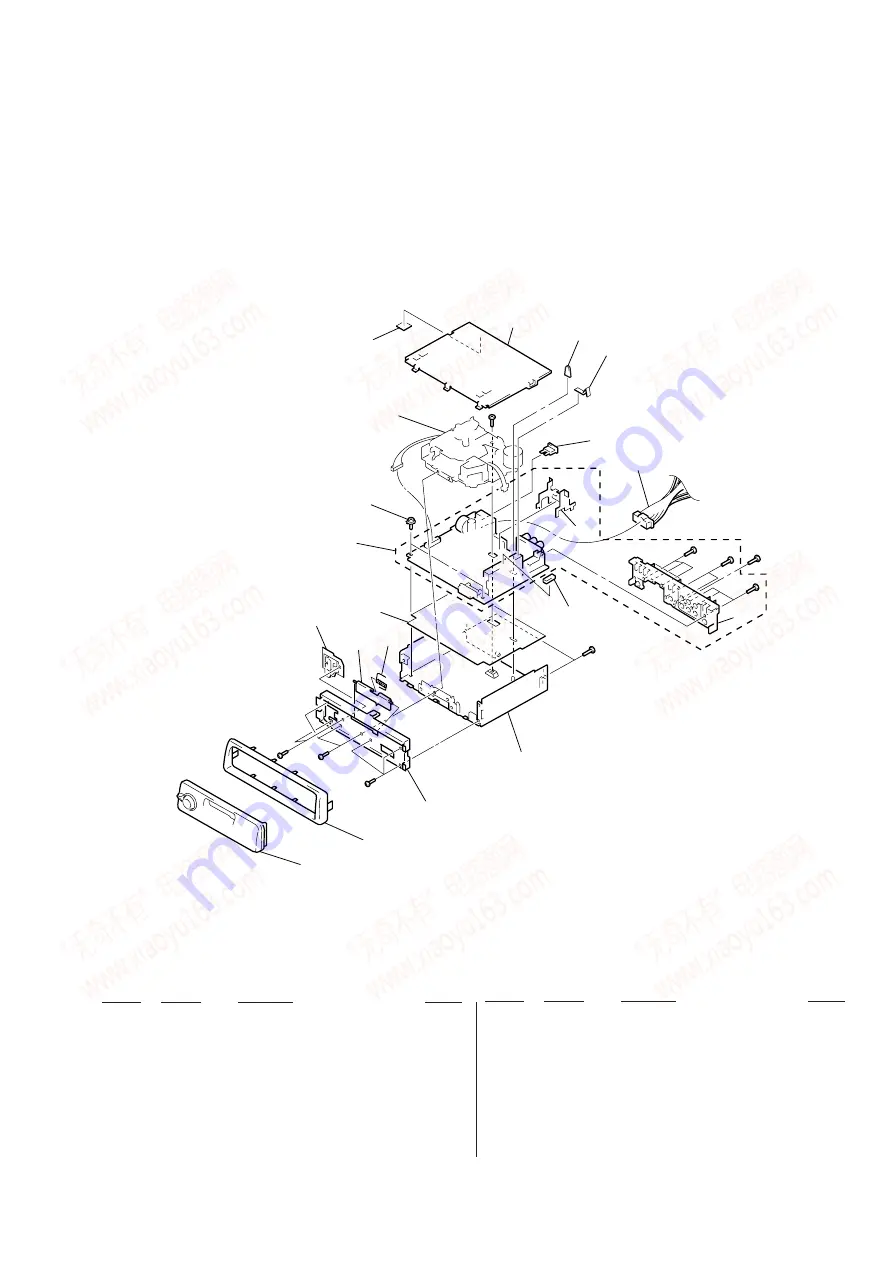 Sony XR-C6200 Service Manual Download Page 29