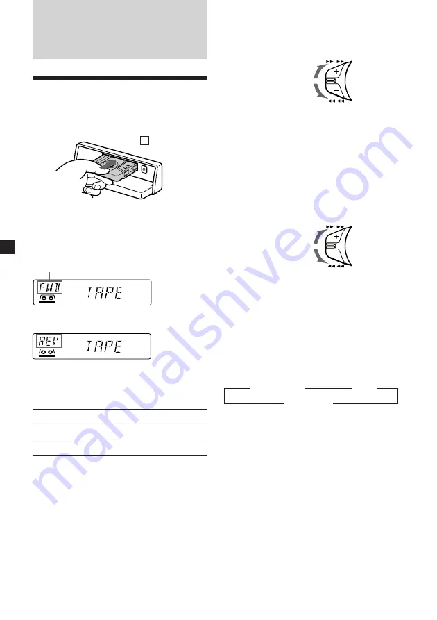 Sony XR-C7220 Operating Instructions Manual Download Page 8