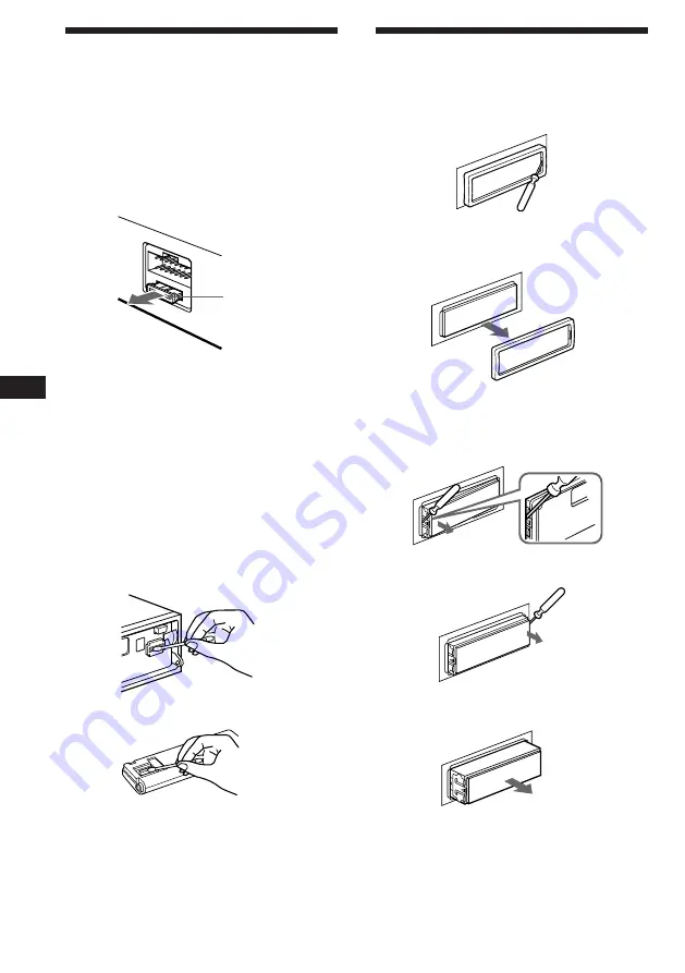 Sony XR-C8100R Operating Instructions Manual Download Page 30