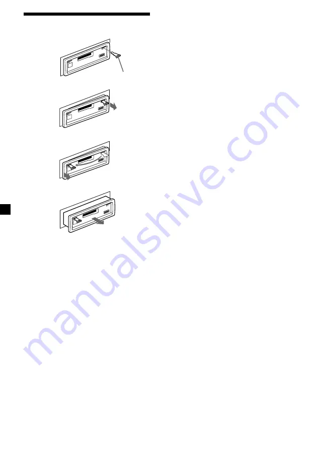 Sony XR-CA300 - Fm-am Cassette Car Stereo Operating Instructions Manual Download Page 64