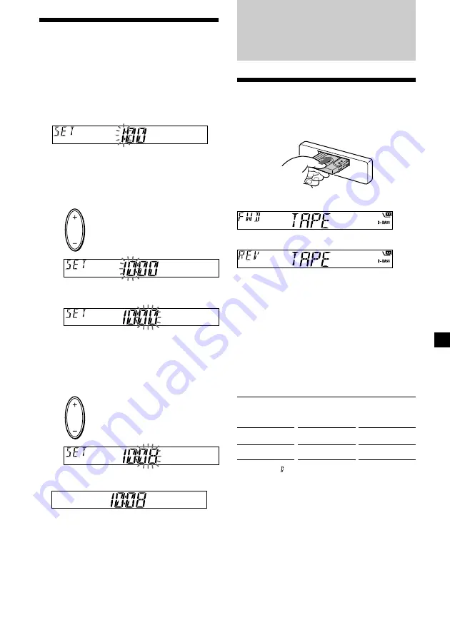 Sony XR-CA300 - Fm-am Cassette Car Stereo Operating Instructions Manual Download Page 95