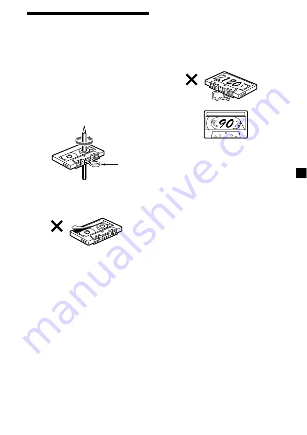 Sony XR-CA360EE Operating Instructions Manual Download Page 3