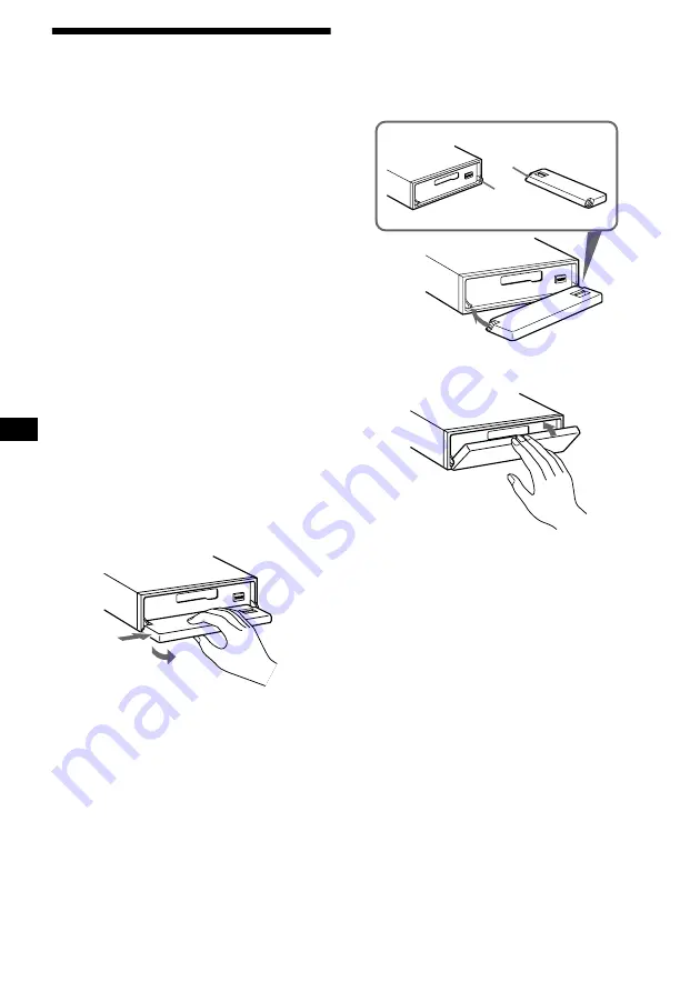 Sony XR-CA665EE Operating Instructions Manual Download Page 32