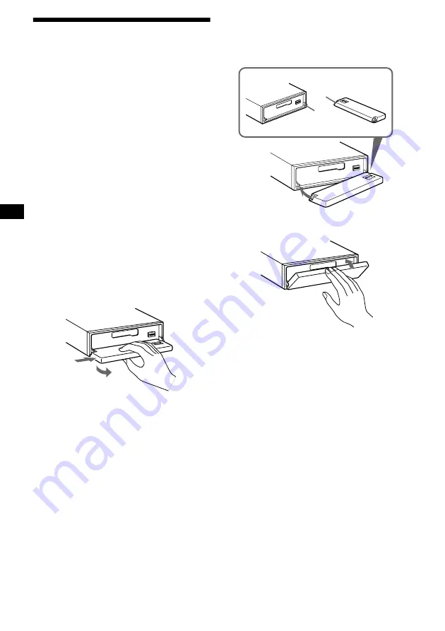 Sony XR-CA670X Operating Instructions Manual Download Page 36