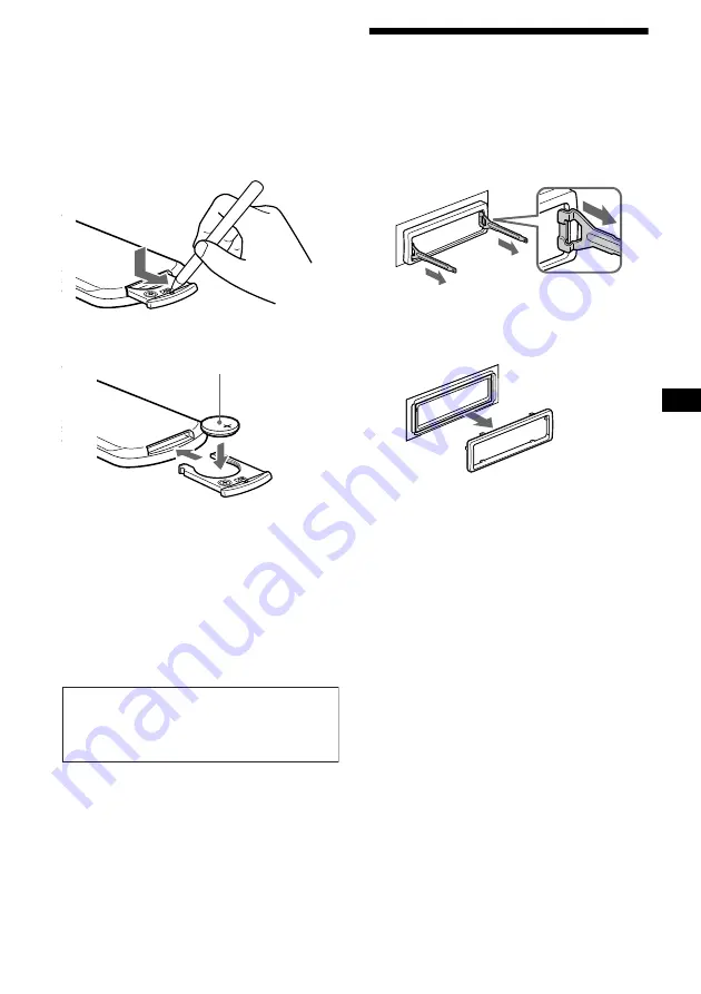 Sony XR-CA670X Operating Instructions Manual Download Page 113