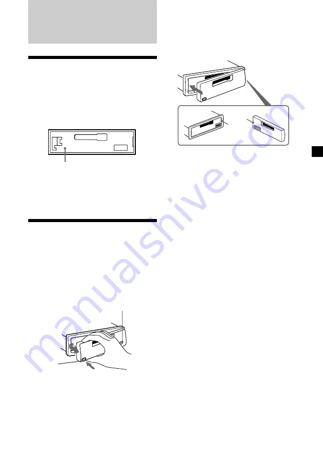 Sony XR-L240 Operating Instructions Manual Download Page 23