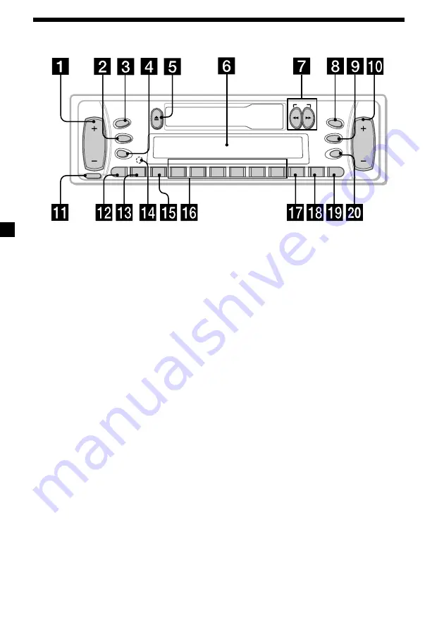 Sony XR-L240 Operating Instructions Manual Download Page 40