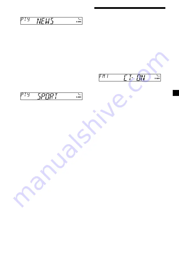 Sony XR-L240 Operating Instructions Manual Download Page 49