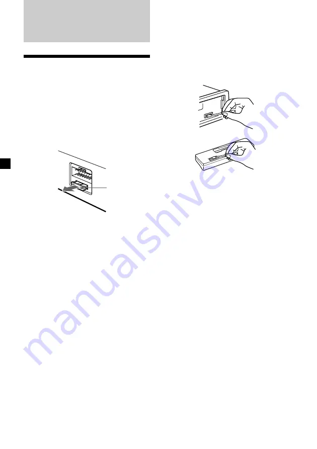 Sony XR-L240 Operating Instructions Manual Download Page 52