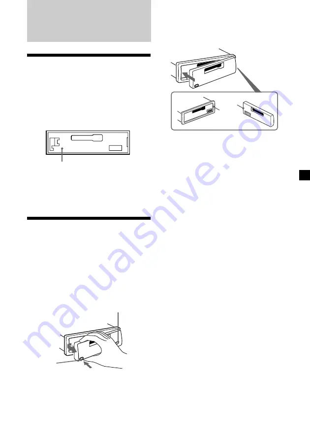 Sony XR-L240 Operating Instructions Manual Download Page 59