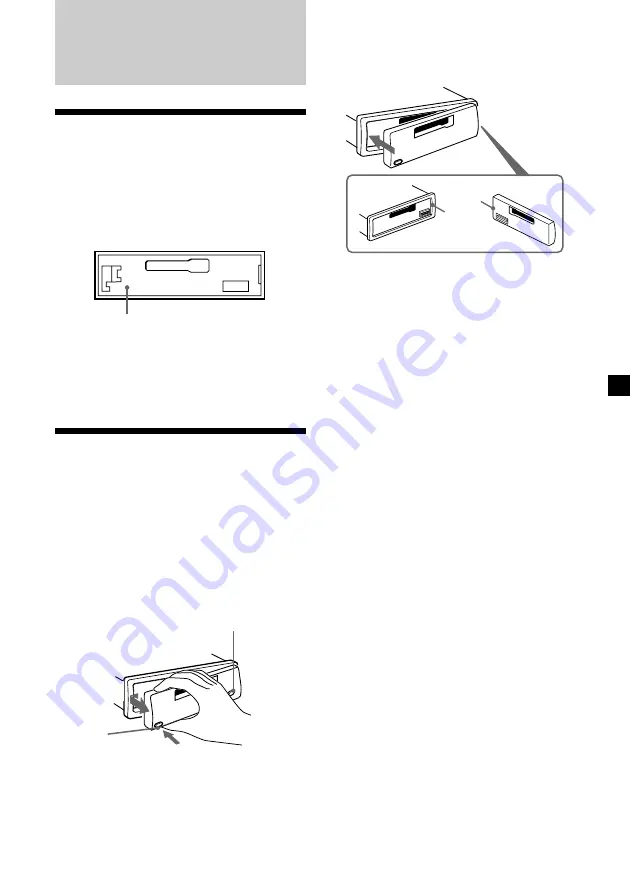 Sony XR-L240 Operating Instructions Manual Download Page 77