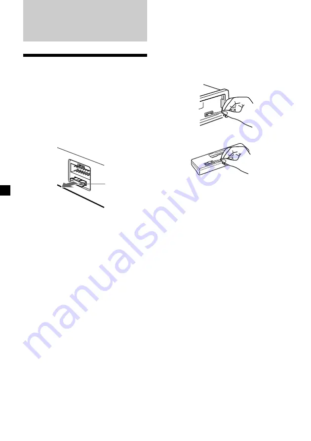 Sony XR-L240 Operating Instructions Manual Download Page 88