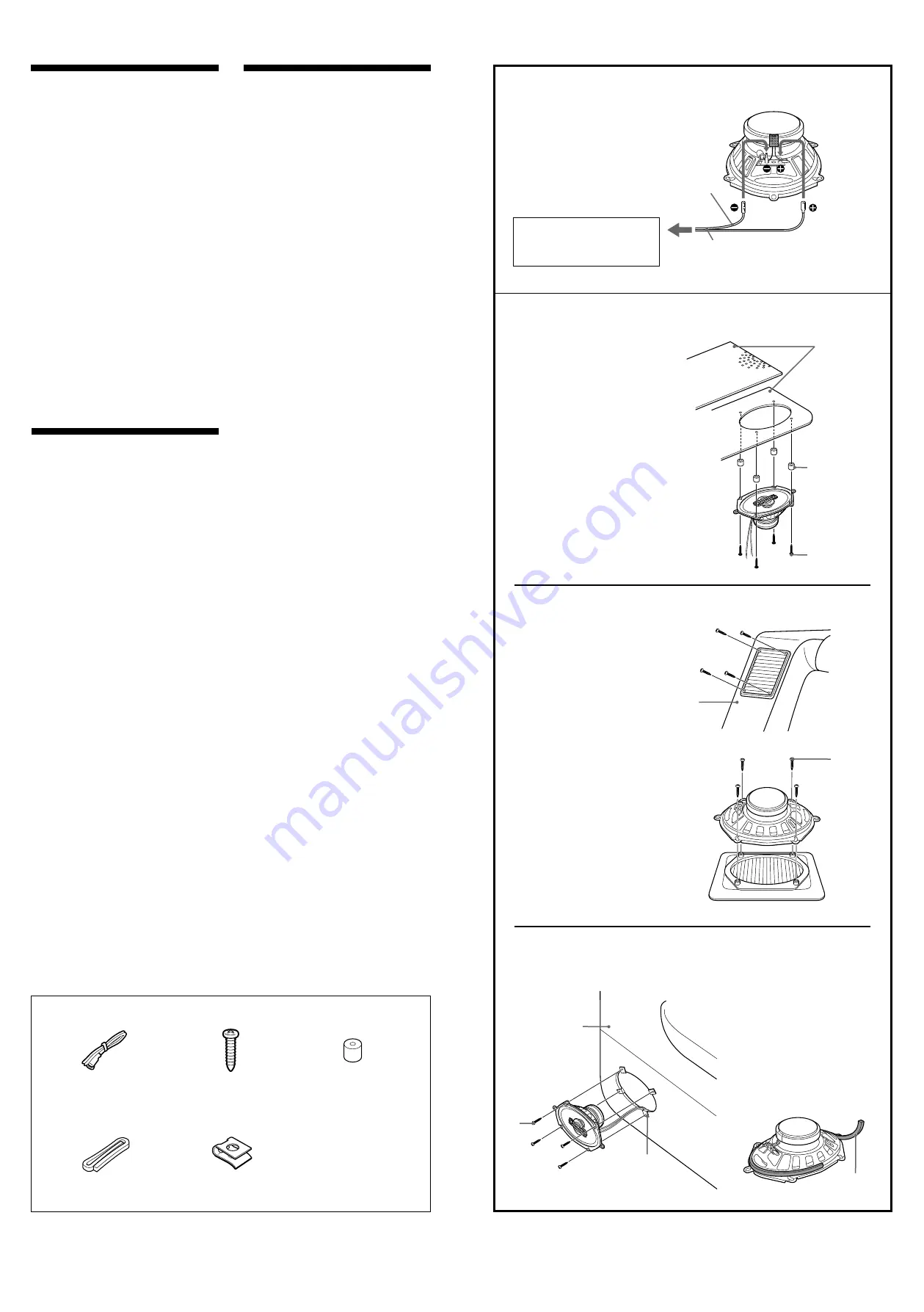 Sony XS-V5742A Instructions Download Page 2