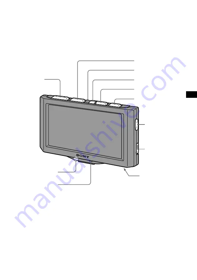 Sony XTL-W70 Operating Instructions Manual Download Page 27