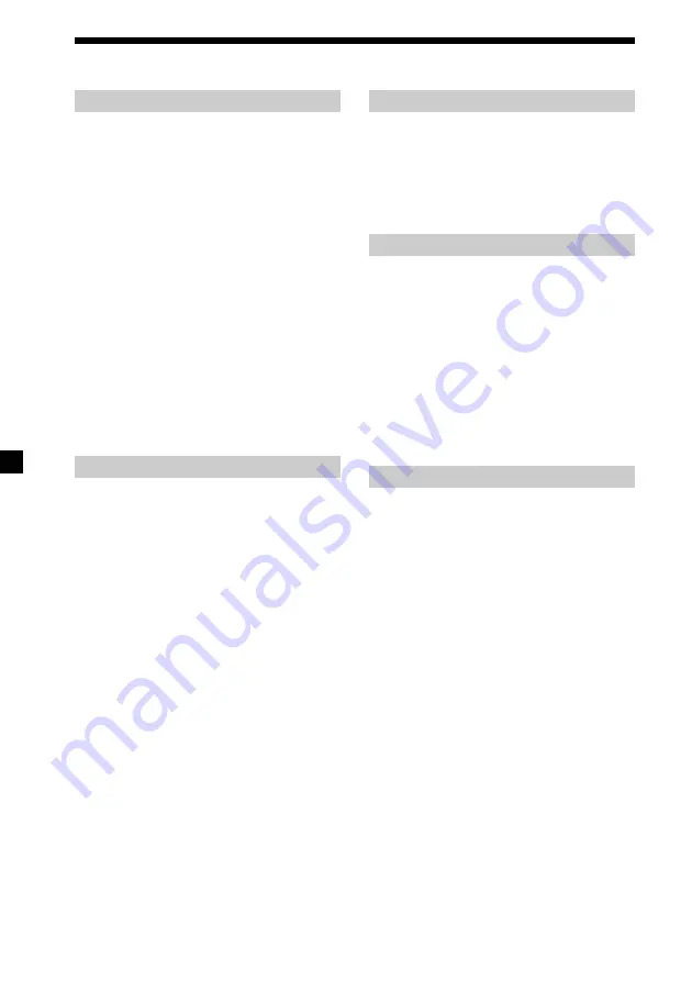 Sony XVM-R75 Operating Instructions Manual Download Page 60