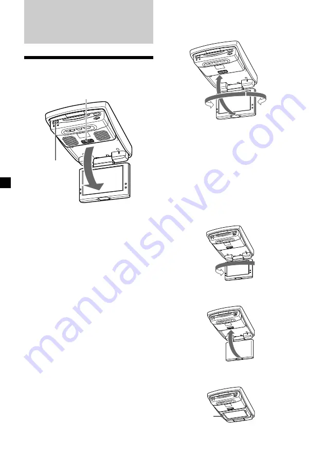 Sony XVM-R90D Operating Instructions Manual Download Page 12