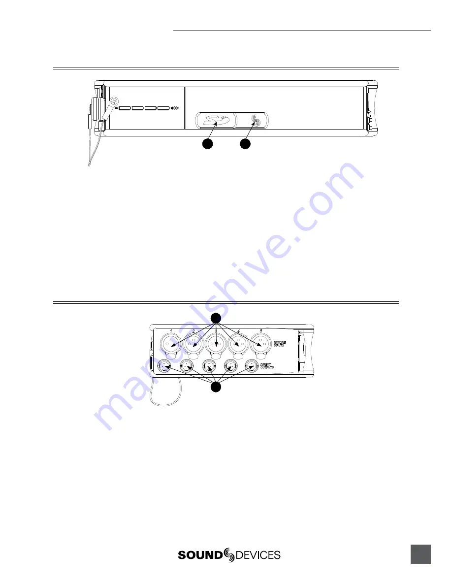 Sound Devices 552 User Manual And Technical Information Download Page 15