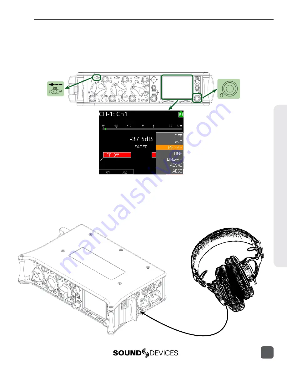 Sound Devices 633 Скачать руководство пользователя страница 13