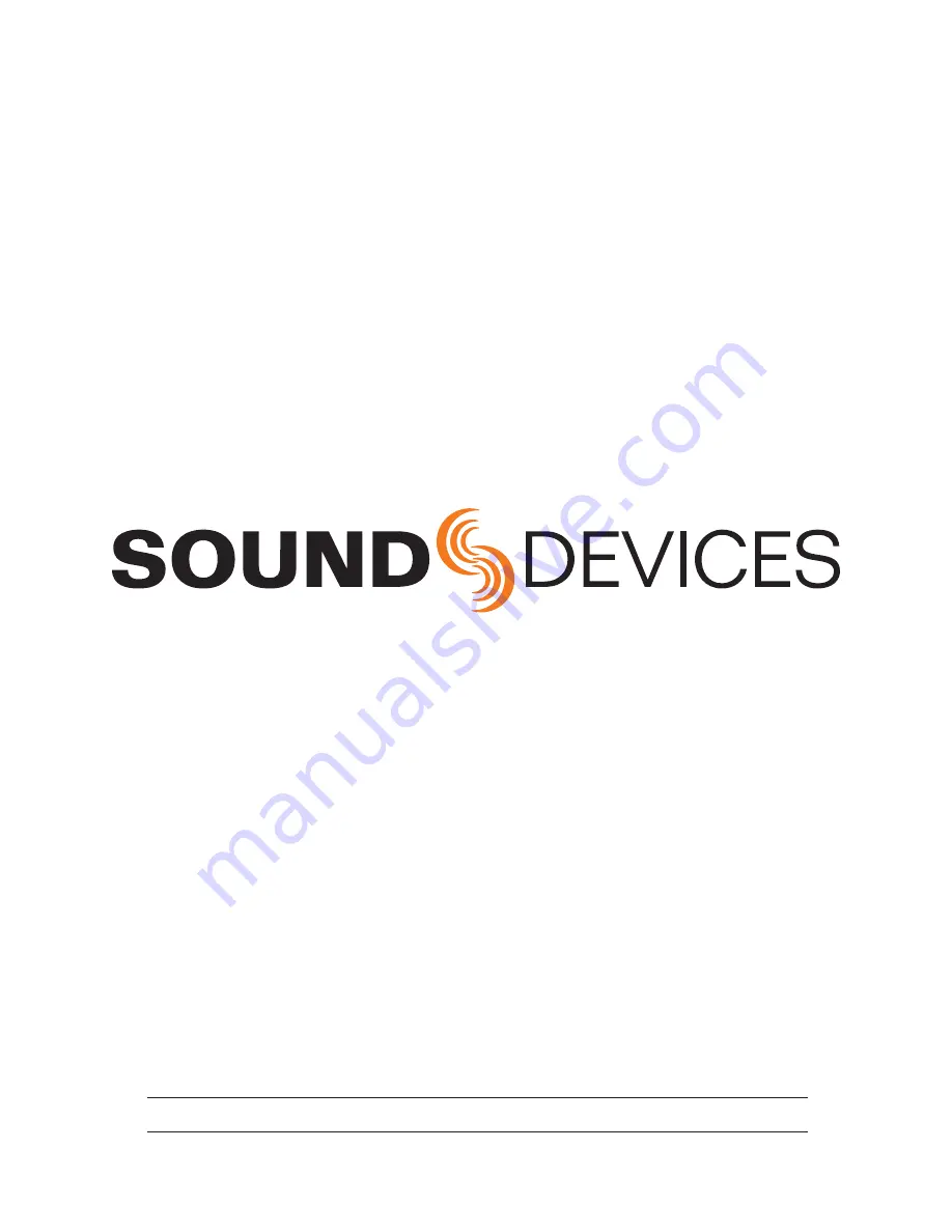 Sound Devices 788T User Manual And Technical Information Download Page 180