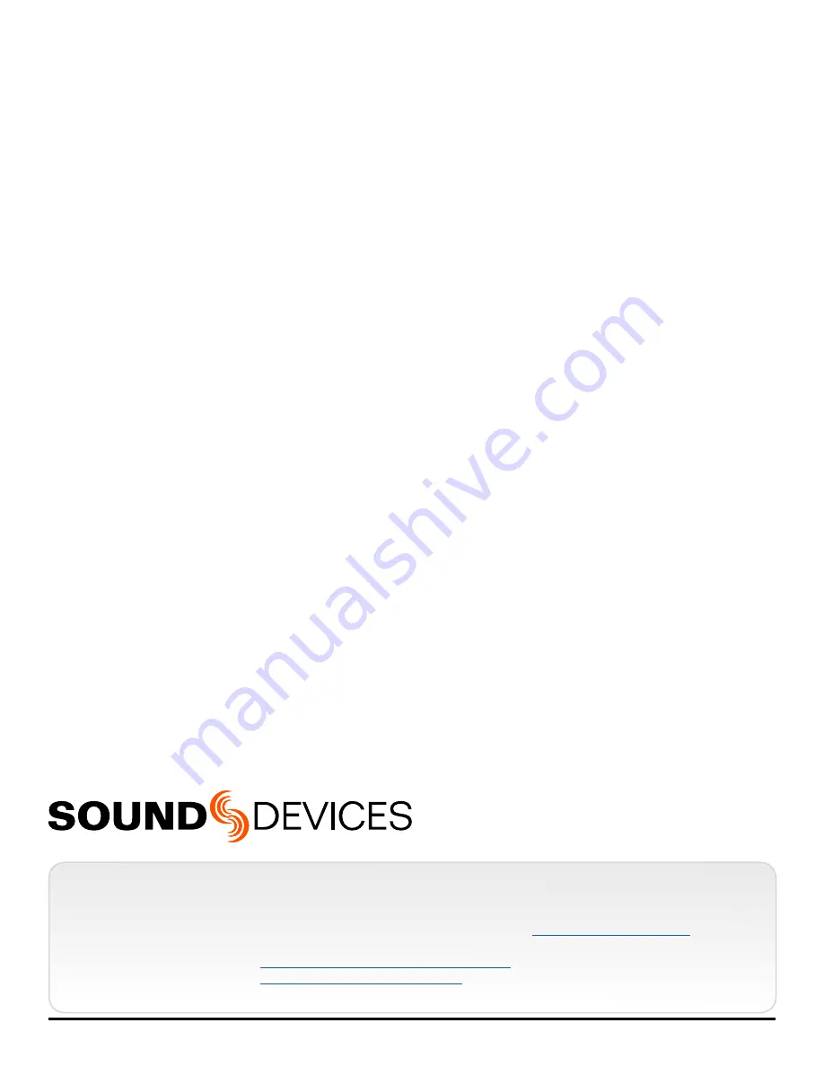 Sound Devices Kashmir MIXPRE-3 II User Manual Download Page 83