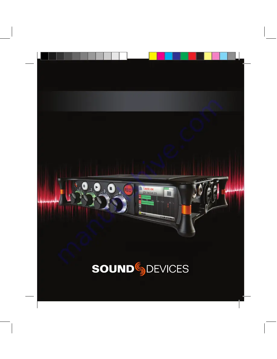 Sound Devices Kashmir MIXPRE-6 II Quick Start Manual Download Page 1