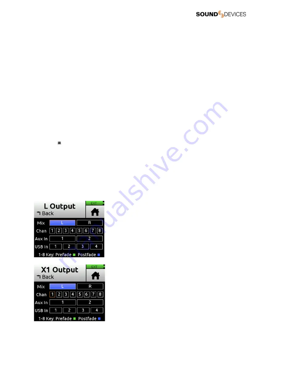 Sound Devices MixPre II Series Manual Download Page 32