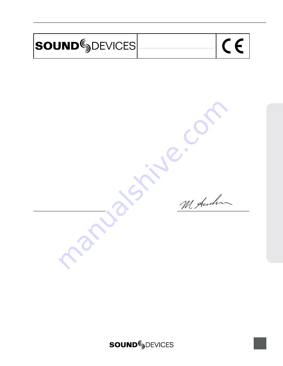 Sound Devices PIX 250i User Manual And Technical Information Download Page 81