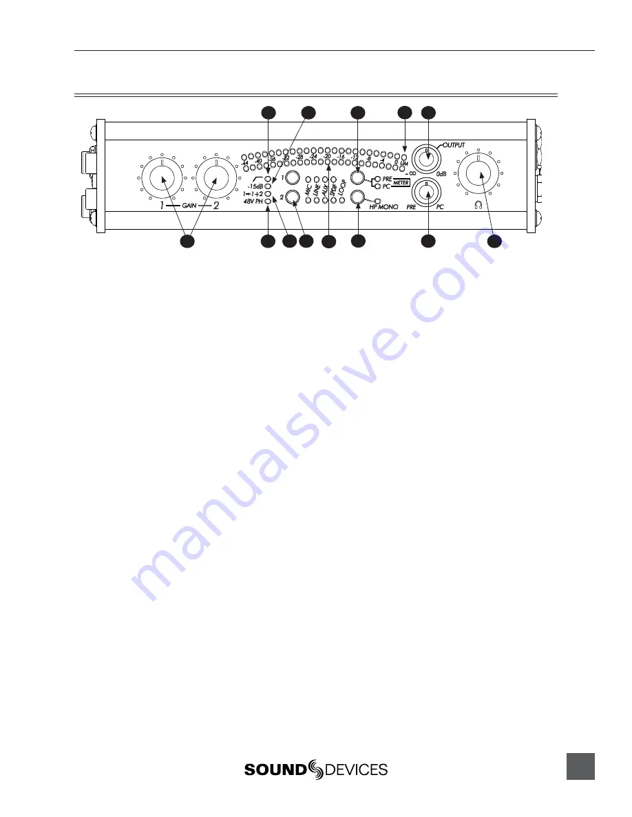 Sound Devices USBPre 2 Скачать руководство пользователя страница 6