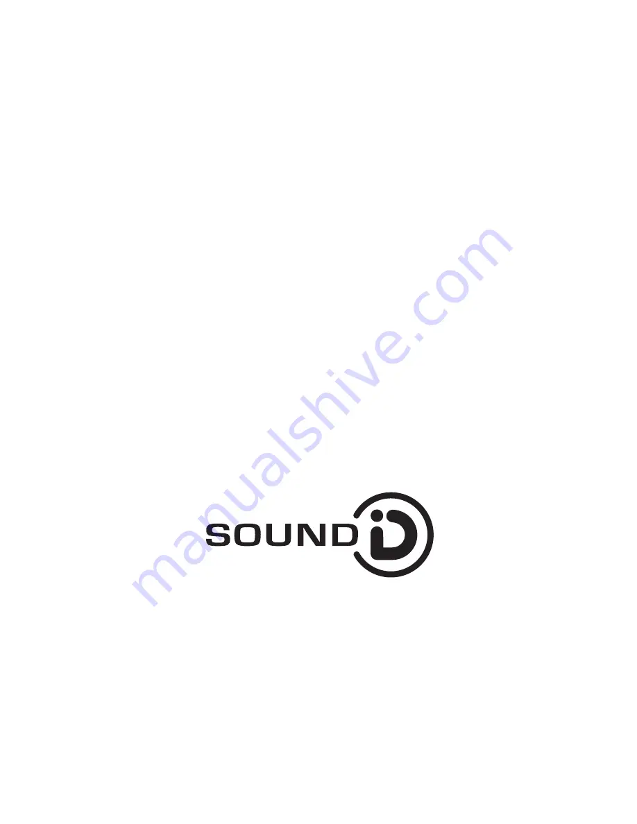 Sound ID 200 Quick Start Manual And User Manual Download Page 25