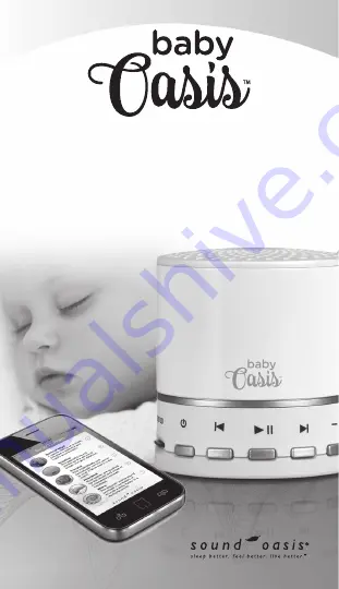 Sound Oasis Bluetooth Baby OasisSound Machine Instruction Manual Download Page 1