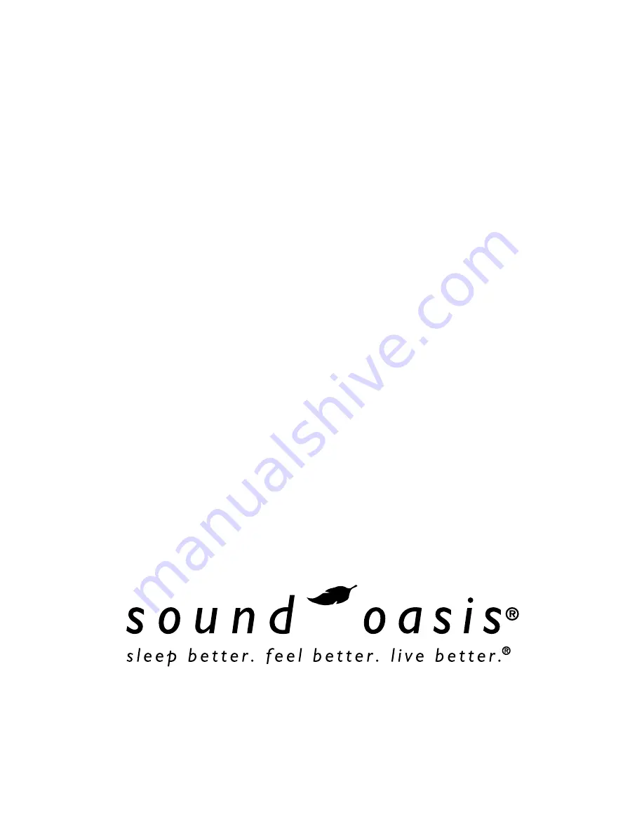 Sound Oasis BST-80-20 Скачать руководство пользователя страница 11