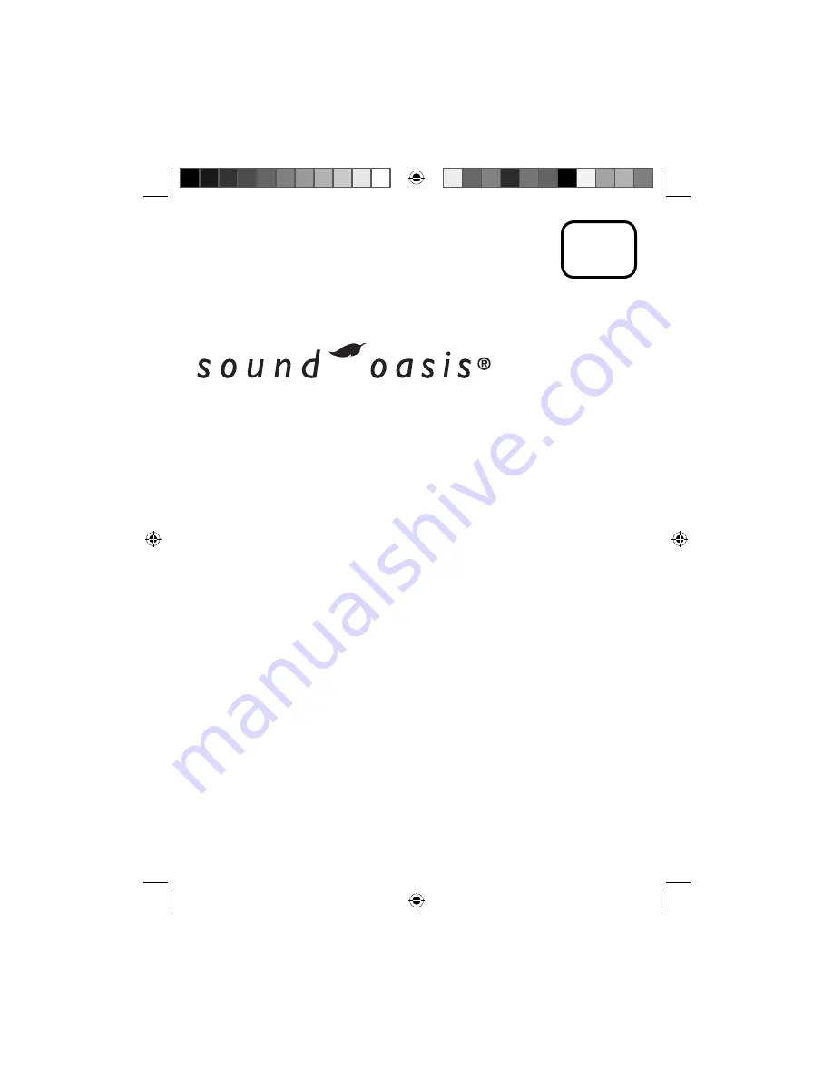 Sound Oasis S-550-05 Скачать руководство пользователя страница 2