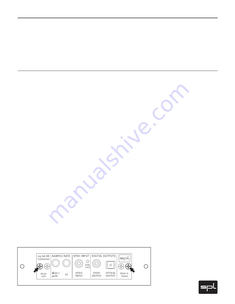 Sound Performance Lab 2376 Owner'S Manual Download Page 5