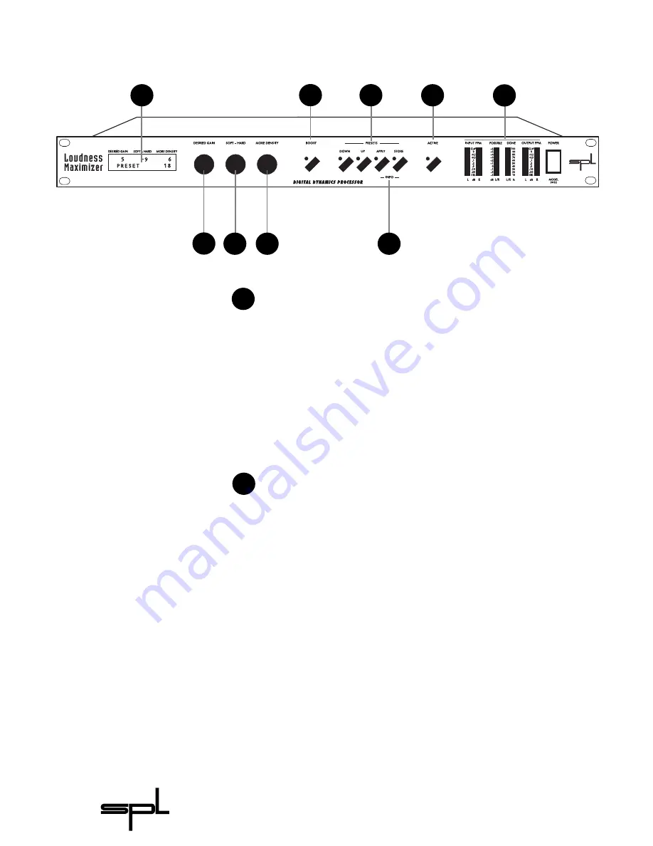 Sound Performance Lab Loudness Maximizer 9632 Скачать руководство пользователя страница 8