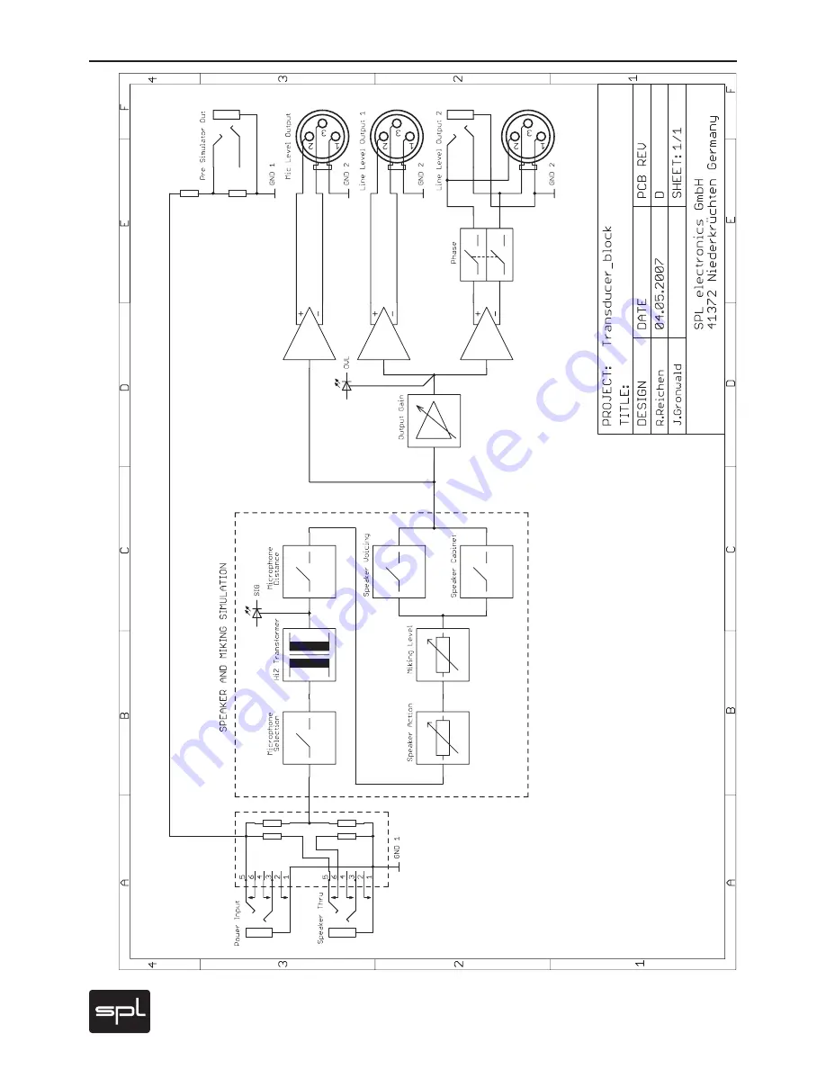 Sound Performance Lab Model 2601 Скачать руководство пользователя страница 26