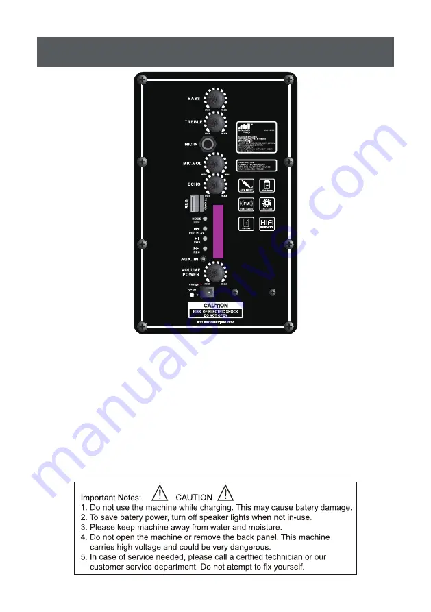 Sound Pro NDS-1218D Скачать руководство пользователя страница 3