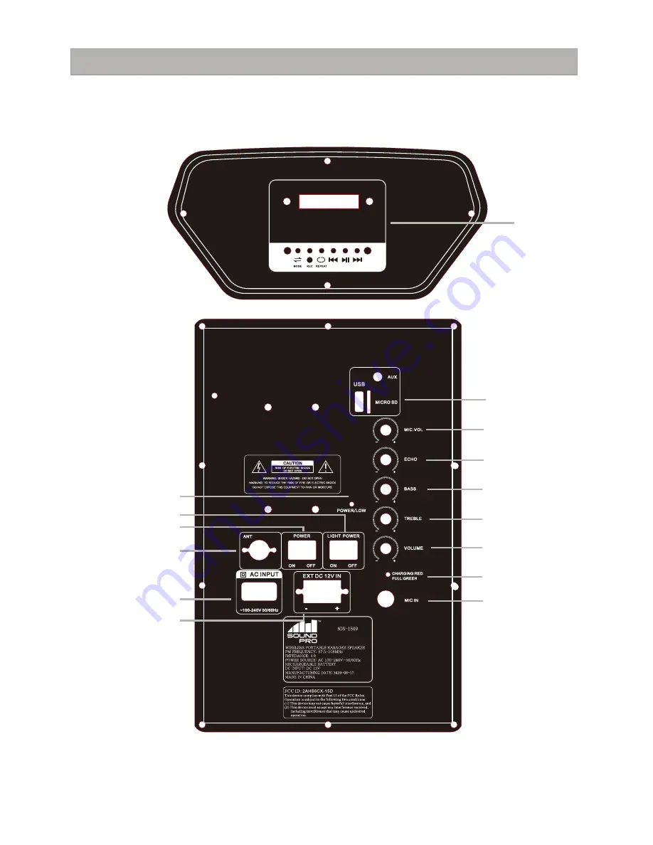 Sound Pro NDS-1509 Скачать руководство пользователя страница 3