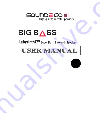 SOUND2GO BigBass Universe XL LabyrinthX User Manual Download Page 27