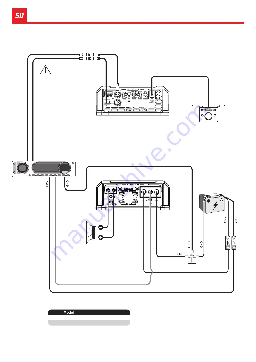 SoundDigital 1000.1 EVOX2 Owner'S Manual Download Page 14